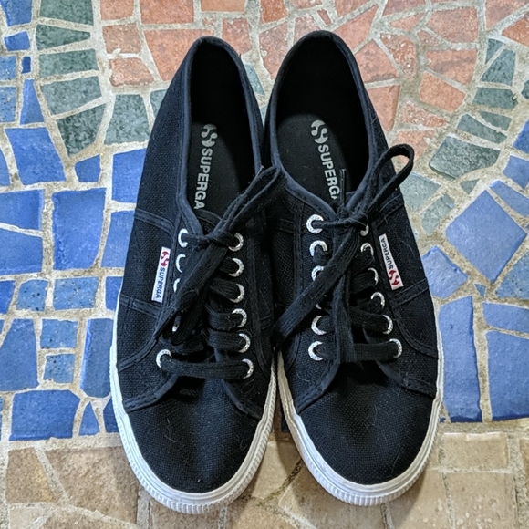 superga platform tennis shoes